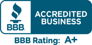 BBB Accredited Business Logo Color A+