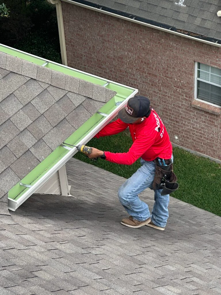 gutter installation