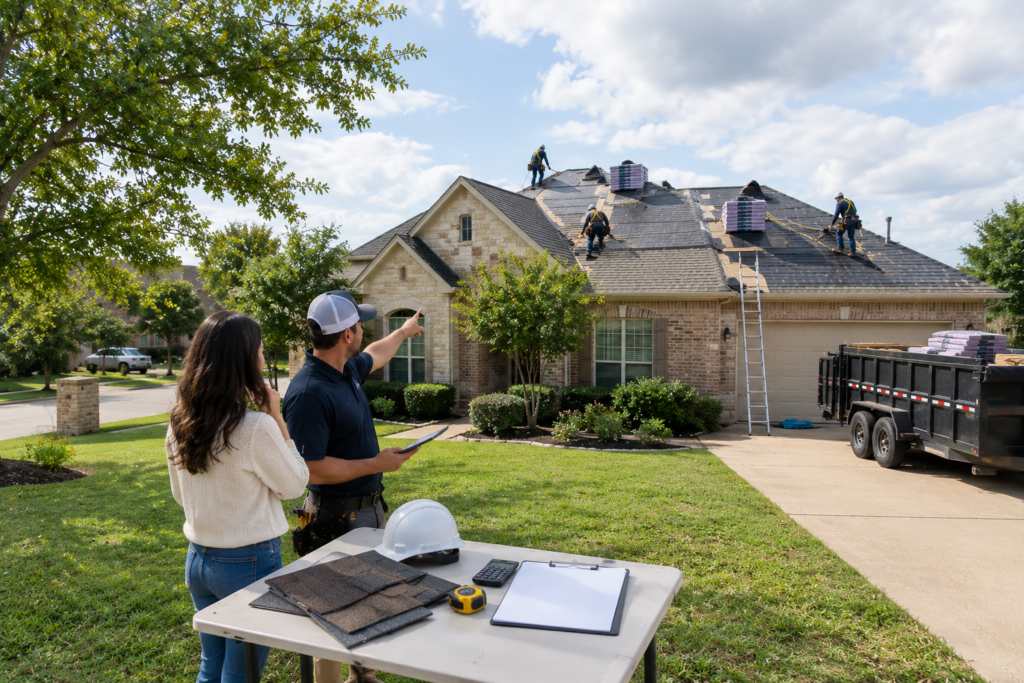 roof replacement cost Denton TX