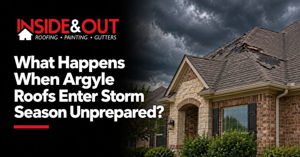 Inside & Out Roofing guide: What Happens When Argyle Roofs Enter Storm Season Unprepared?