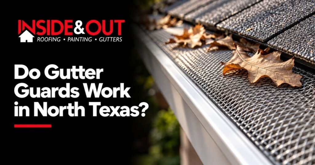 Inside & Out Roofing guide: Do Gutter Guards Work in North Texas?
