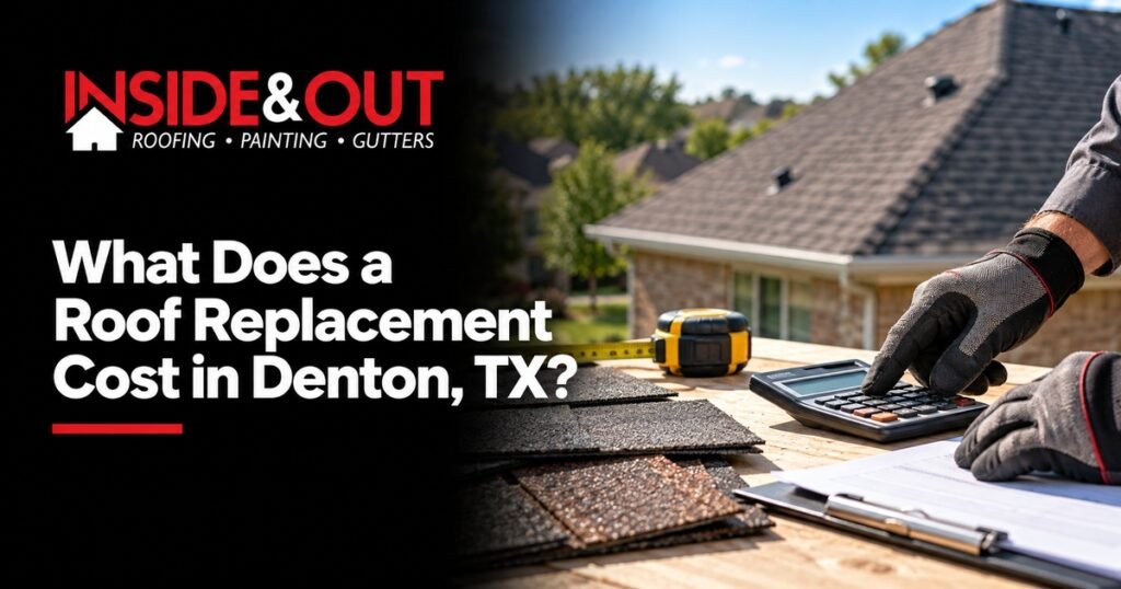 Inside & Out Roofing guide: What Does a Roof Replacement Cost in Denton, TX?